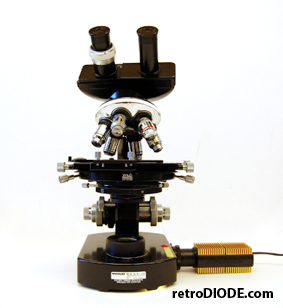 LED retrofit for vintage or older microscopes--retroDIODE