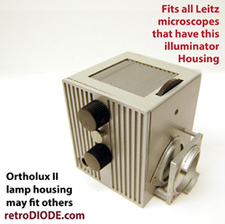 LED retrofit for Ortholux microscope