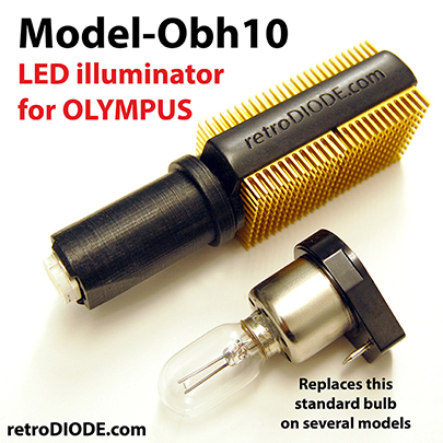 LED retrofit kit for olympus